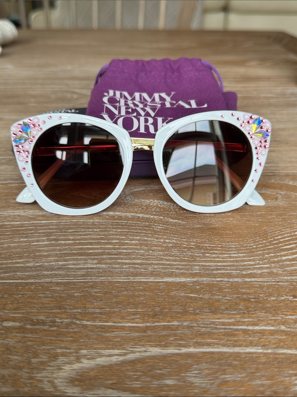 🤍 Jimmy Crystal Sunglasses